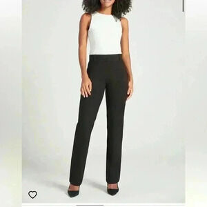 Betabrand Straight Leg Black Yoga Career Dress
Pants Medium Petite